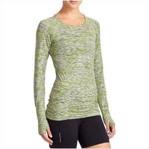 Athleta Long Sleeve Fastest Track Space Dye